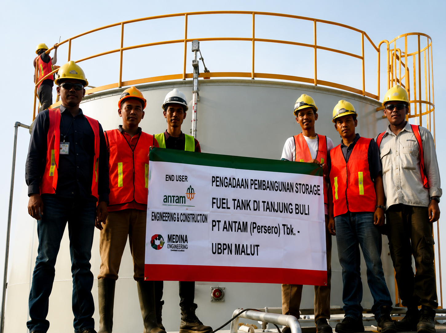 API 650 Fuel Storage Tank – PT ANTAM UBPN Maluku Utara